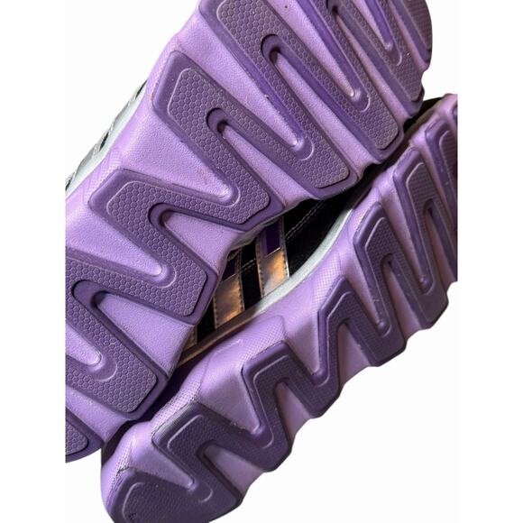 Adidas Women’s Size 10 Black Purple Athletic Running Sneakers Ortholite - Picture 4 of 11